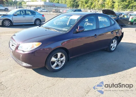 2009 Hyundai Elantra Se from USA, damaged, VIN KMHDU46D49U758576